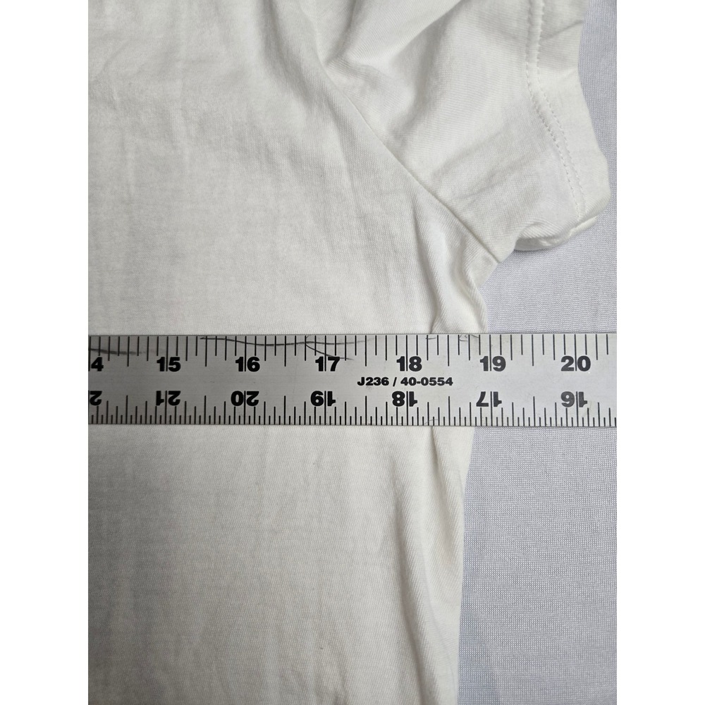 47 Brand Florida Marlins Womens White Graphic T-Shirt Scoop Neck Medium NWT - Picture 4 of 5